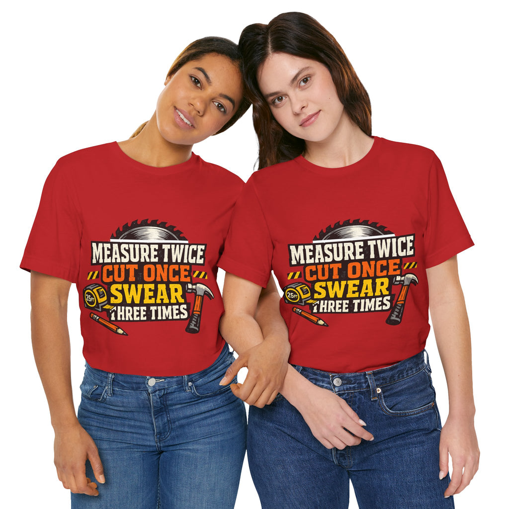 Measure Swear Repeat Construction Hoodie