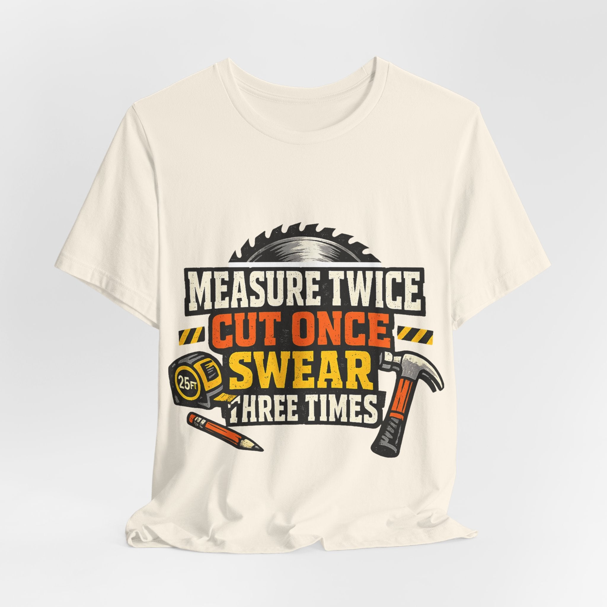 Measure Swear Repeat Construction Hoodie