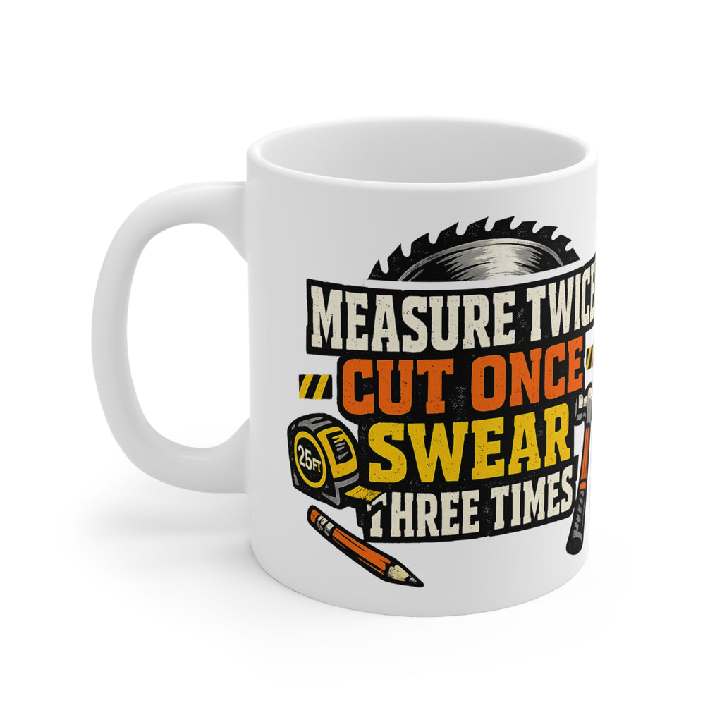 Measure Swear Repeat Construction Hoodie