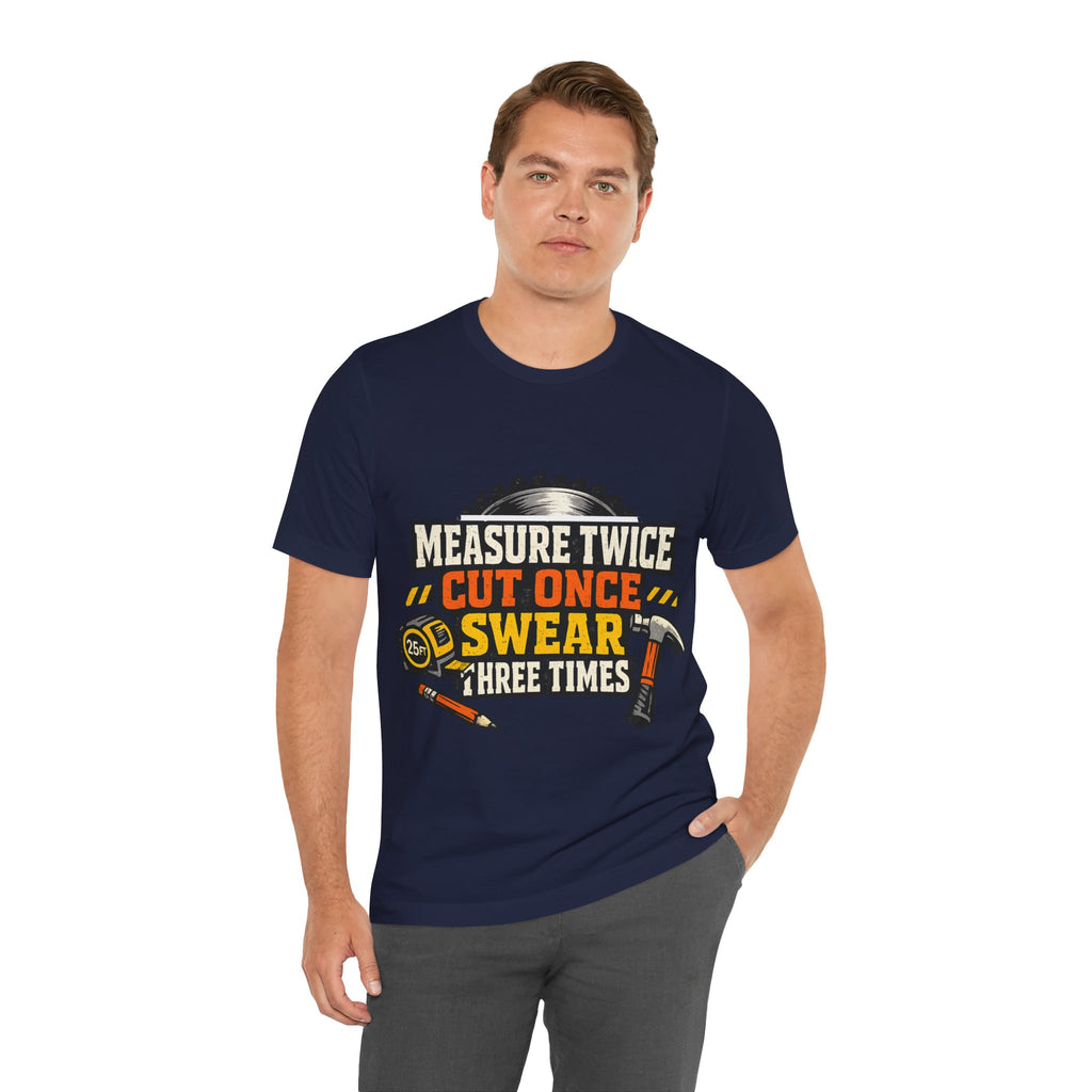 Measure Swear Repeat Construction Hoodie
