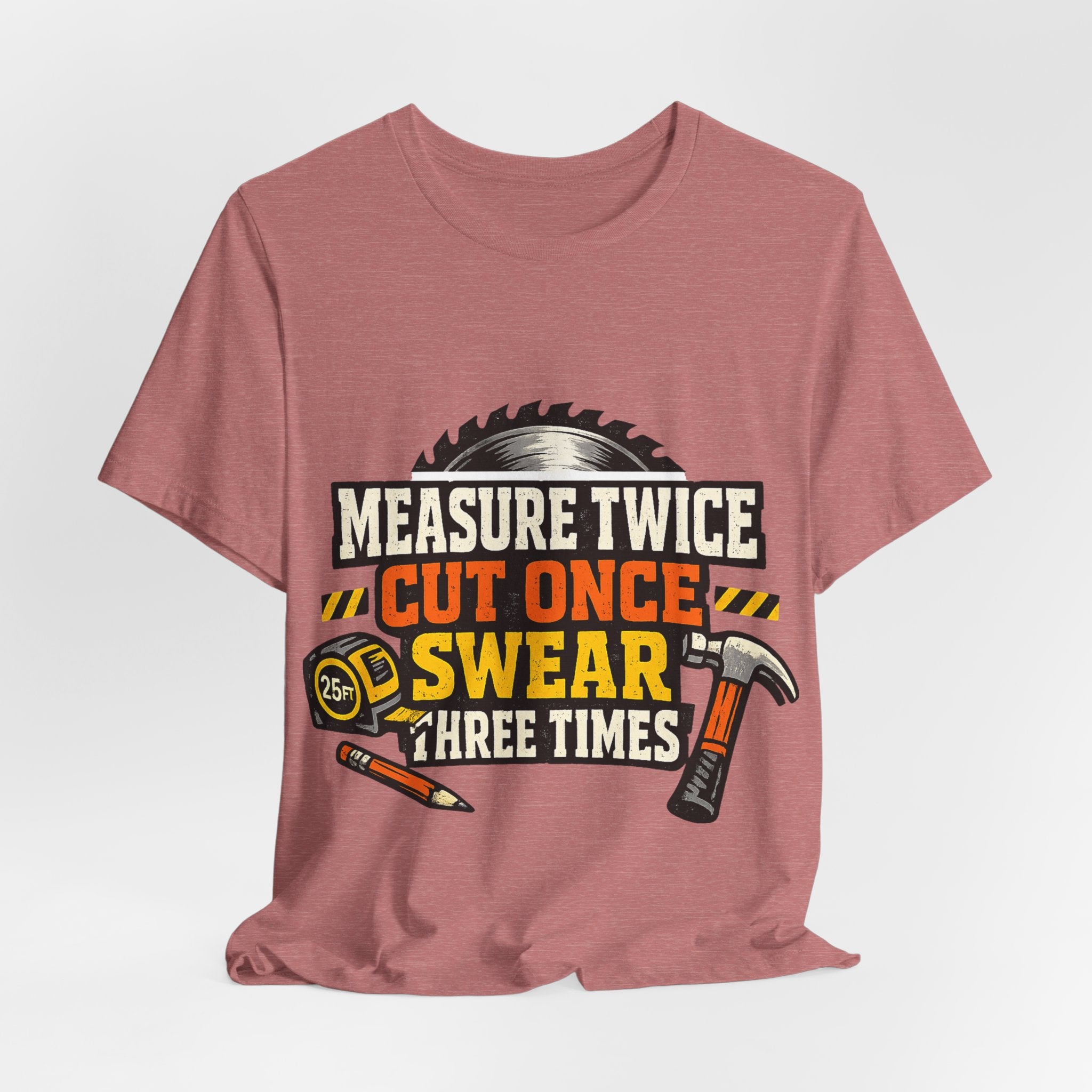 Measure Swear Repeat Construction Hoodie