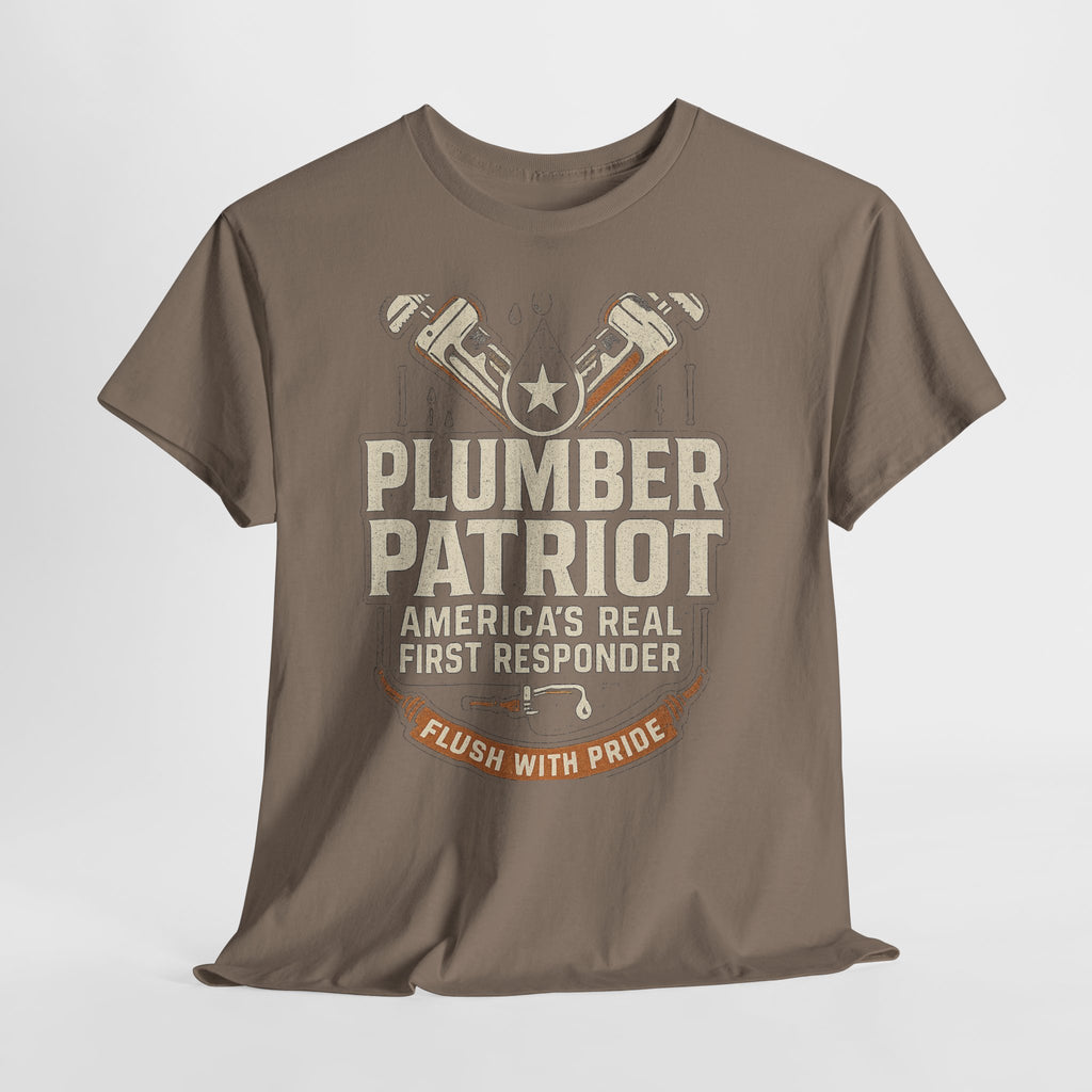 Plumber Patriot's Trade Tee