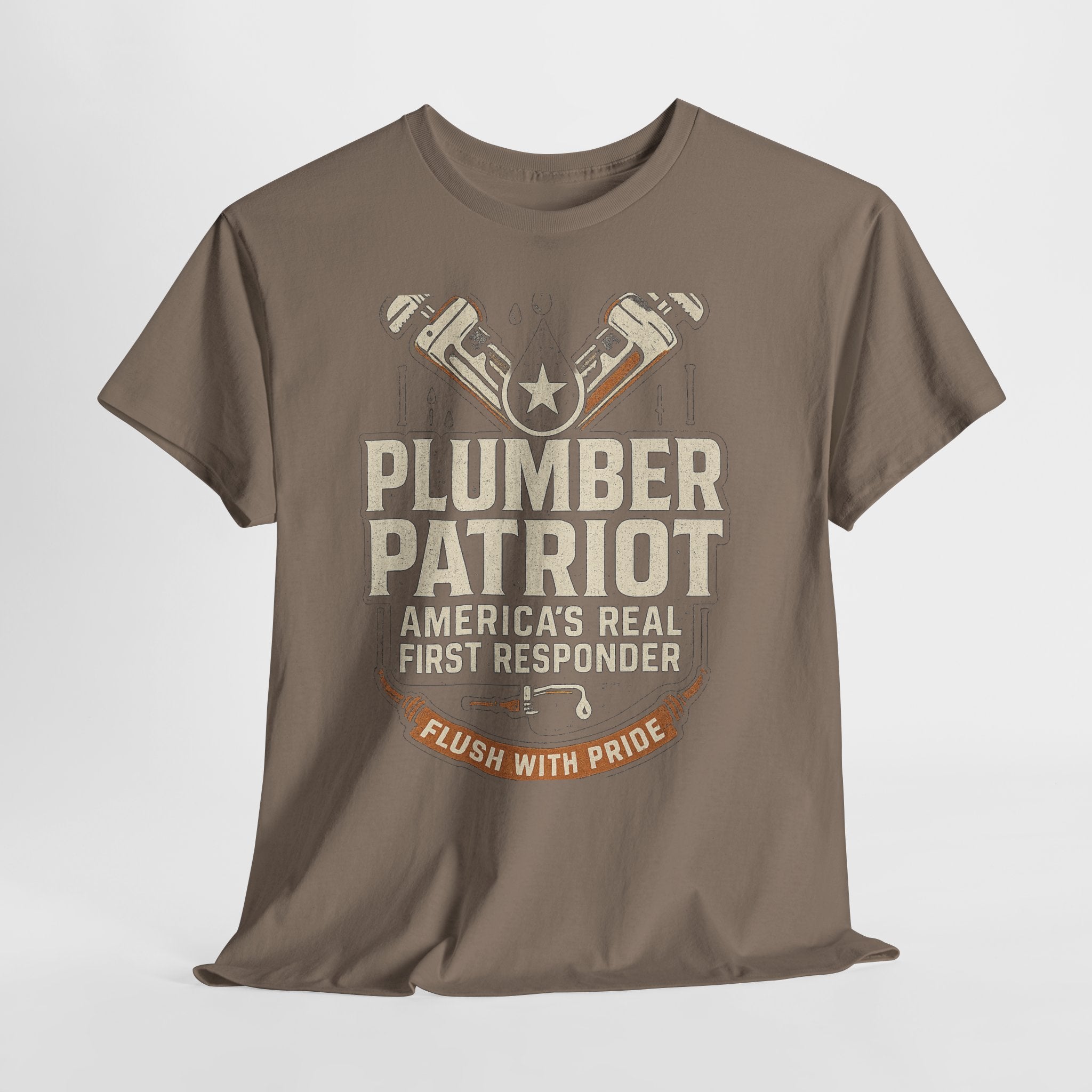 Plumber Patriot's Trade Tee