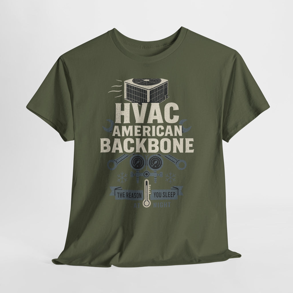 HVAC American Backbone Tee