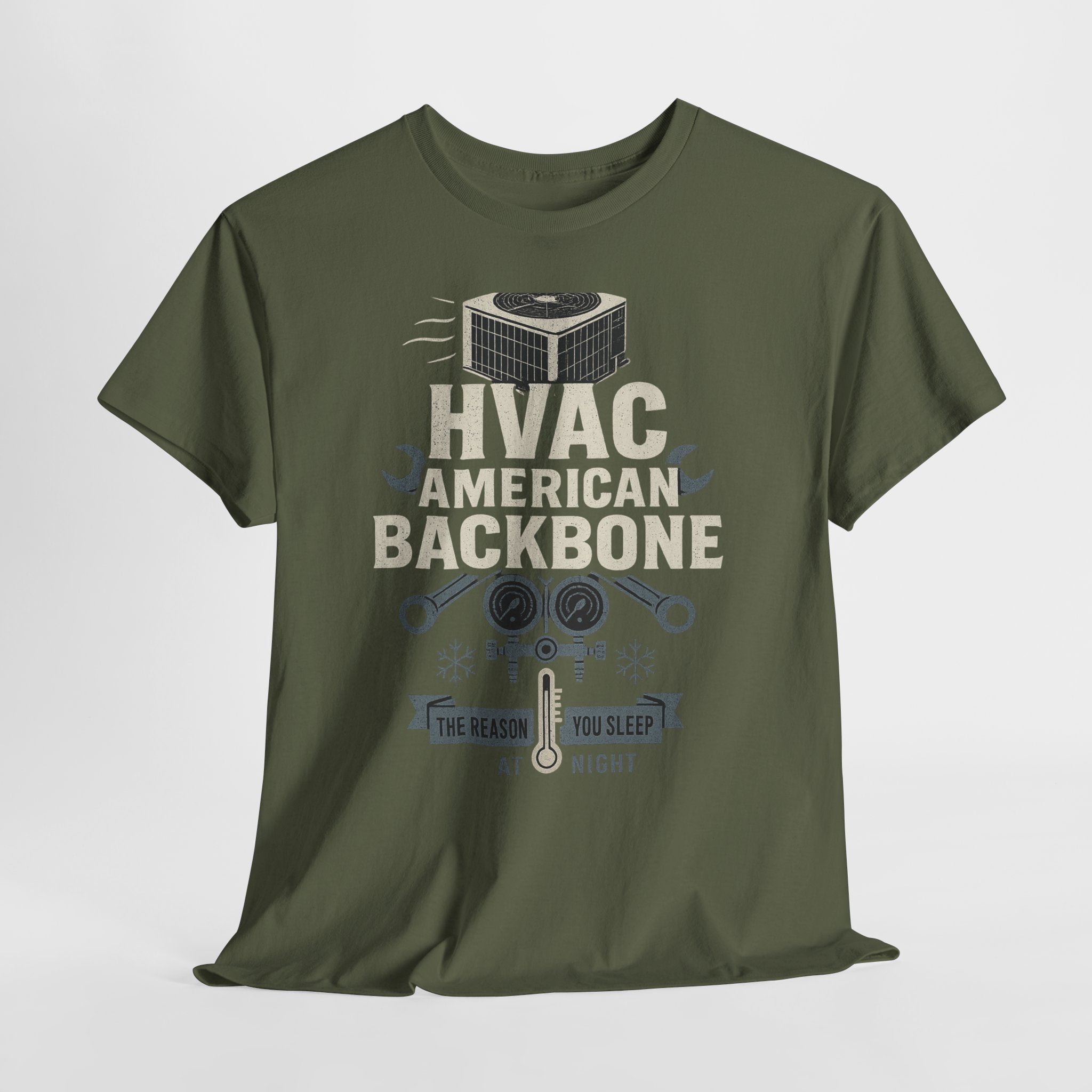 HVAC American Backbone Tee