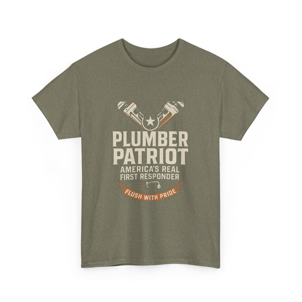 Plumber Patriot's Trade Tee