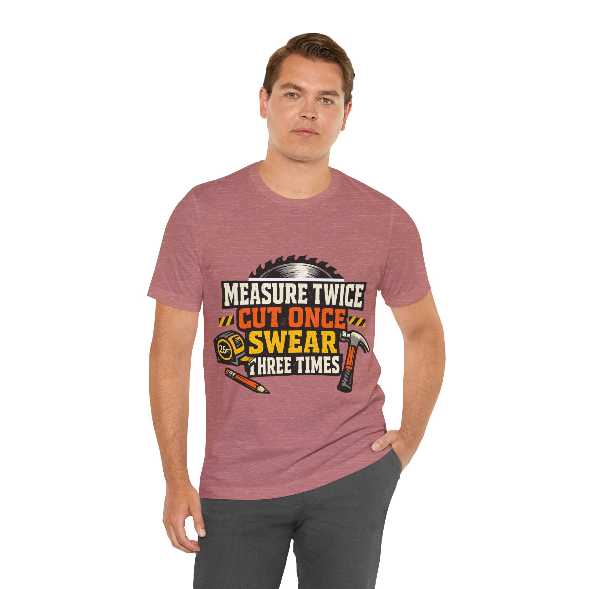 Measure Swear Repeat Construction Hoodie