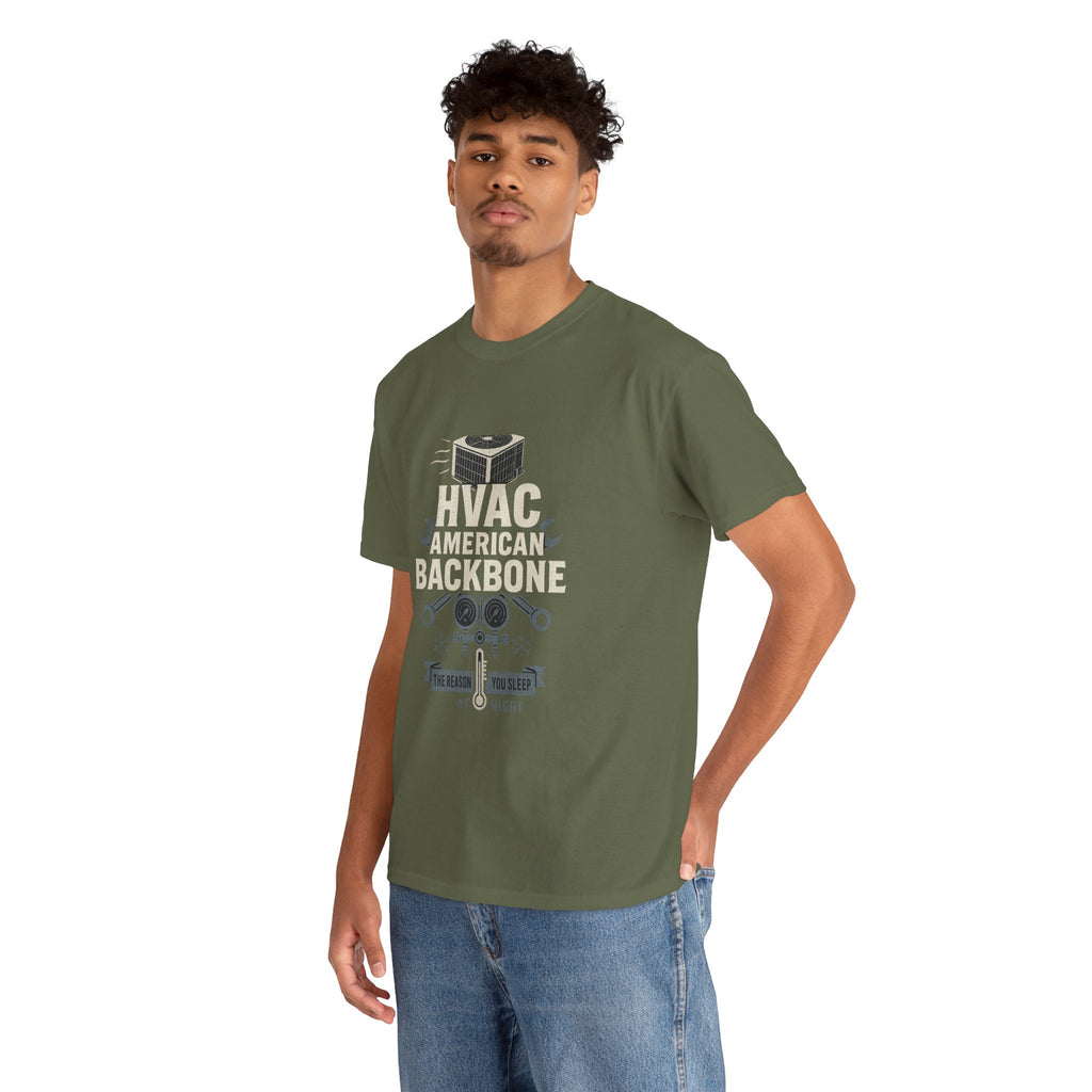 HVAC American Backbone Tee