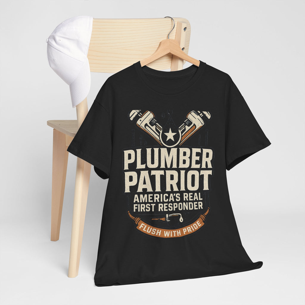 Plumber Patriot's Trade Tee