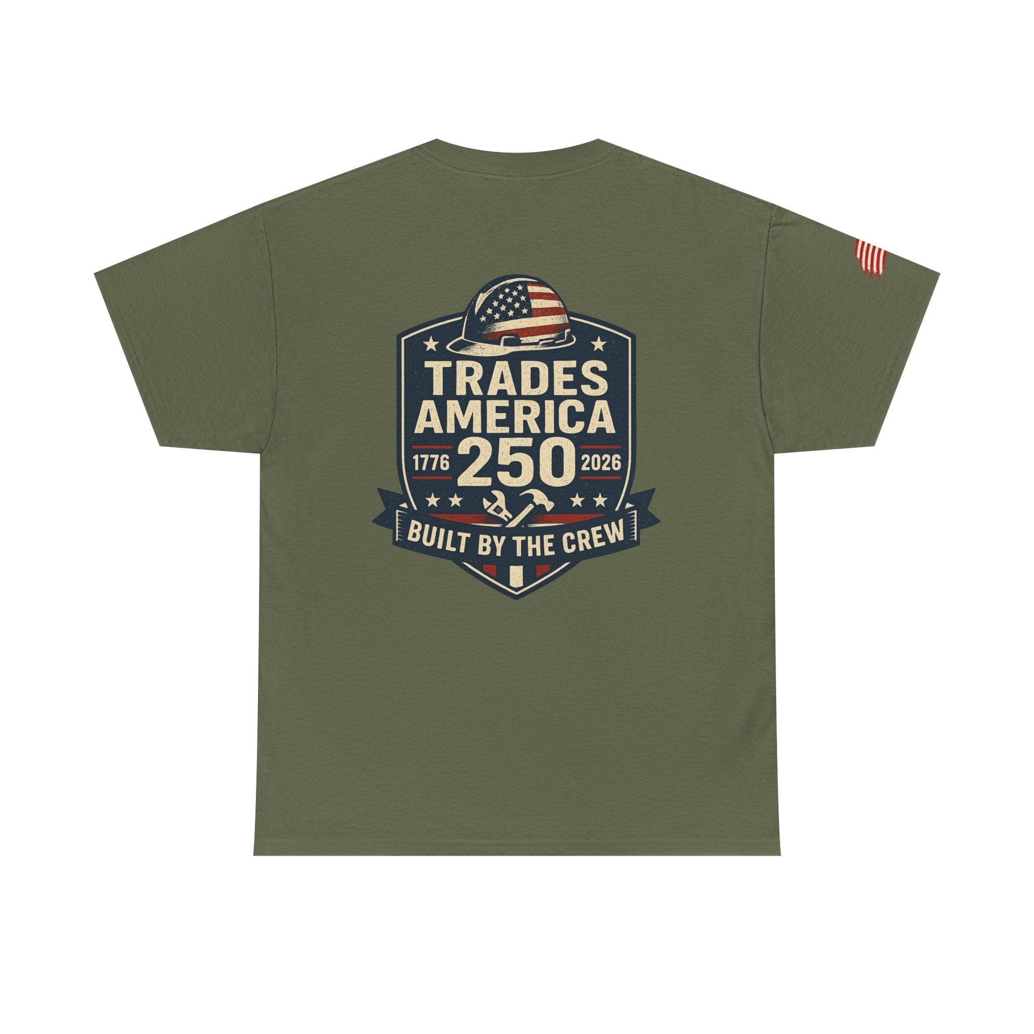Trades America 250 - Built By The Crew Front/Back