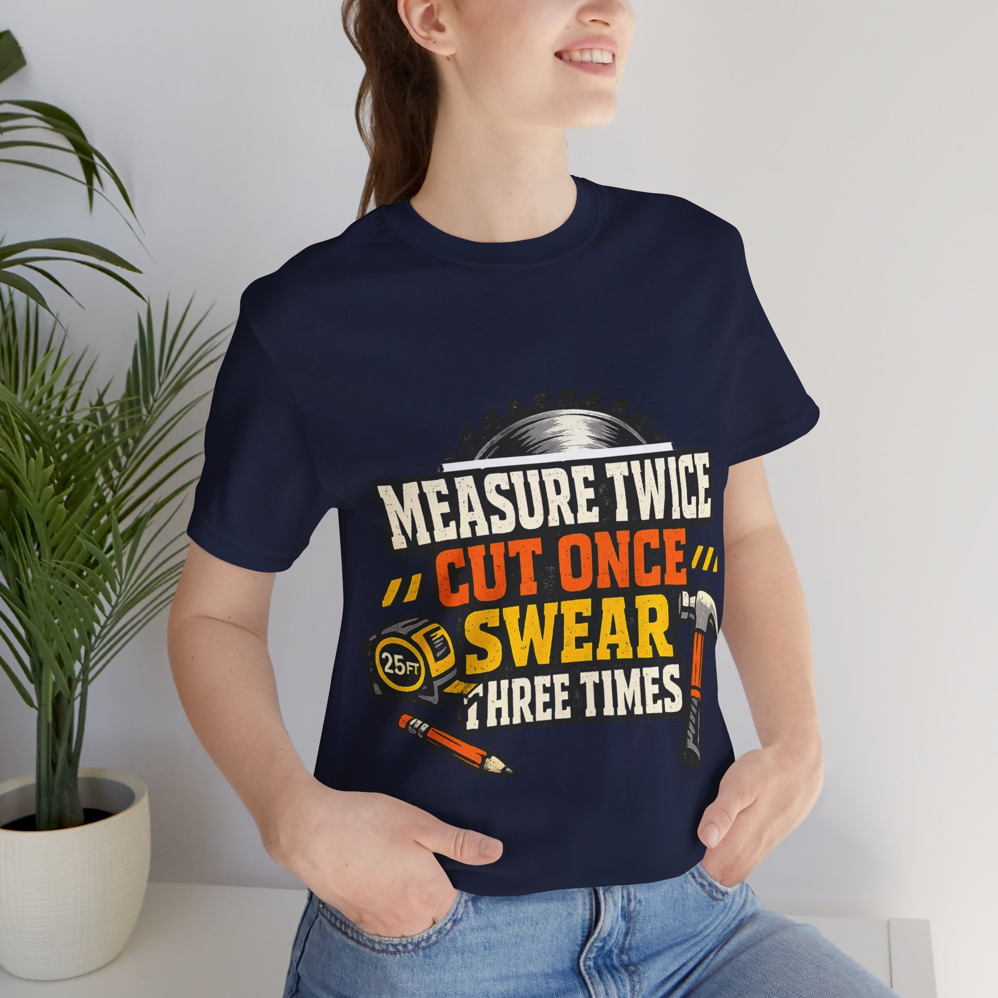 Measure Swear Repeat Construction Hoodie