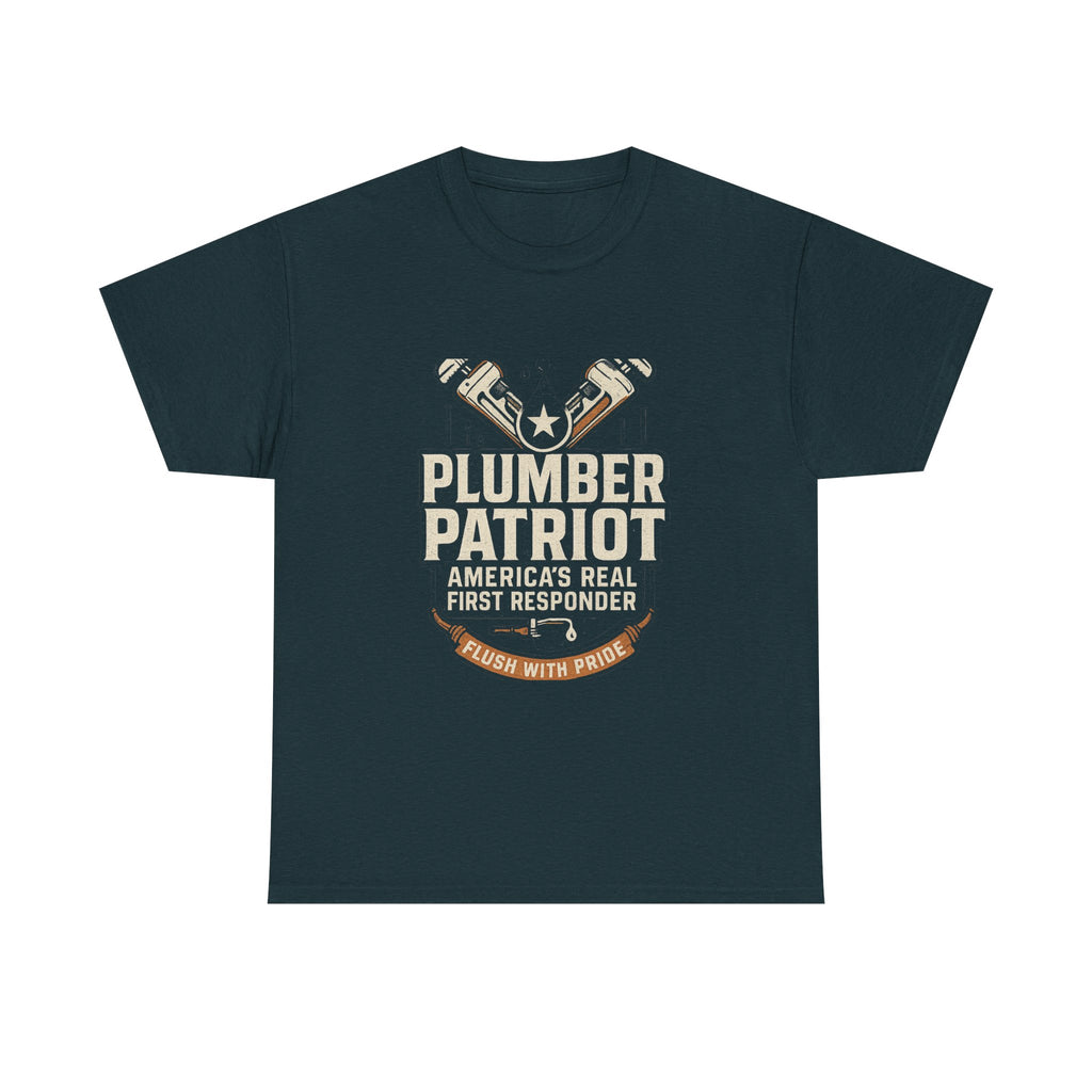 Plumber Patriot's Trade Tee