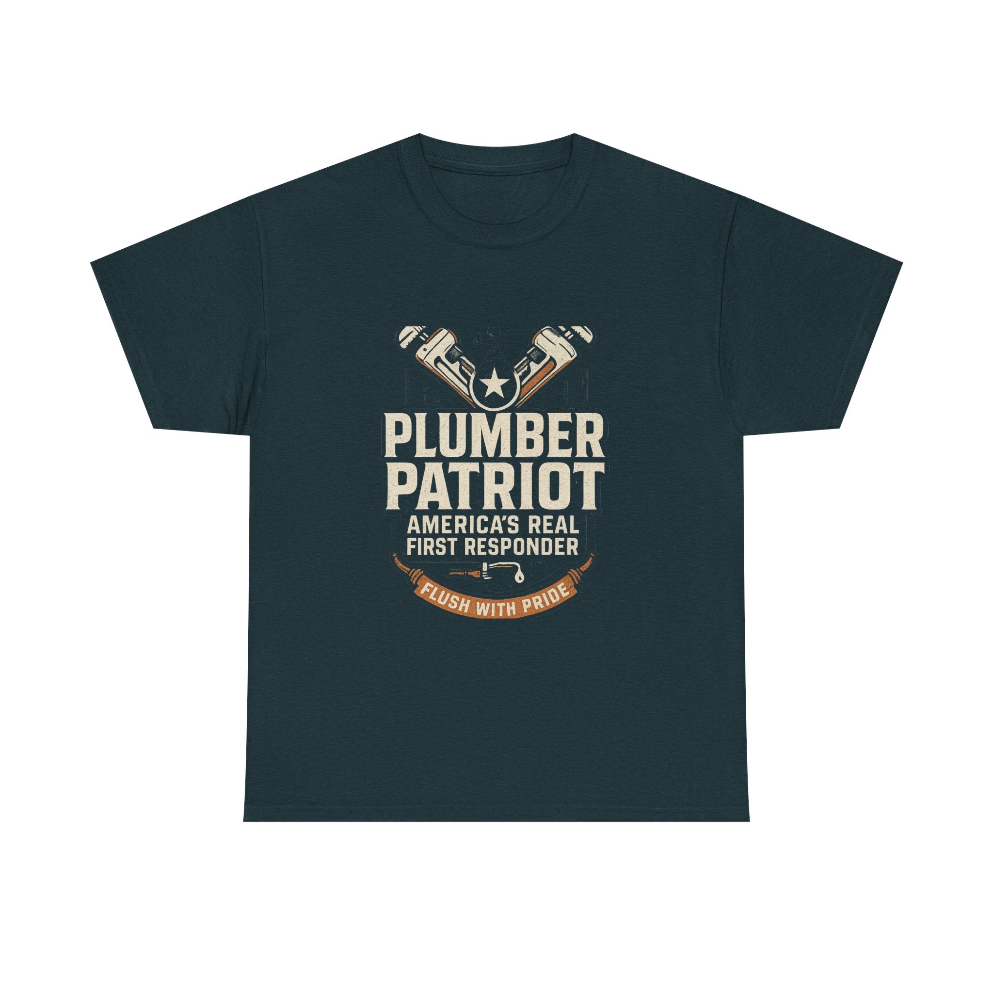 Plumber Patriot's Trade Tee