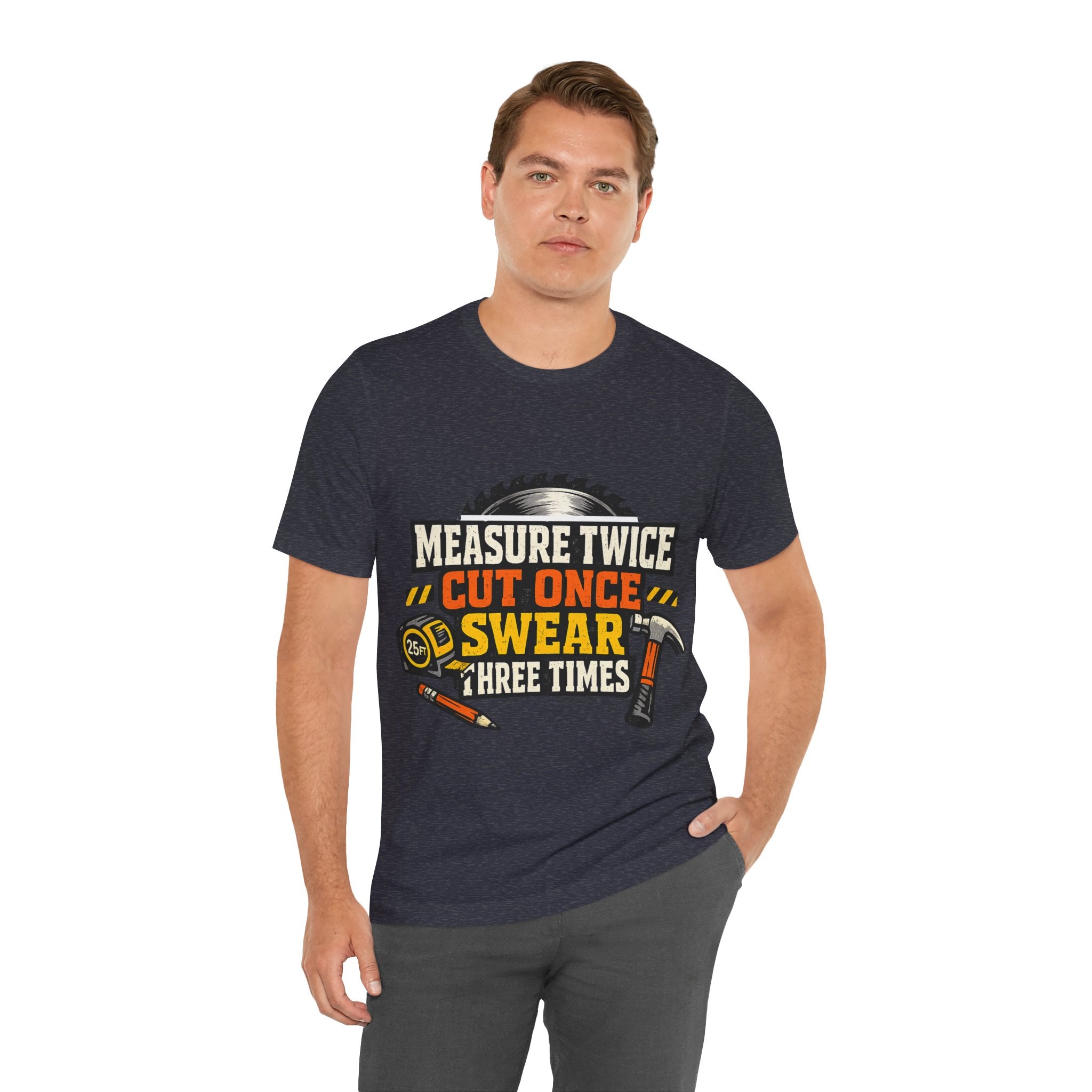 Measure Swear Repeat Construction Hoodie