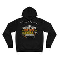 Measure Swear Repeat Construction Hoodie