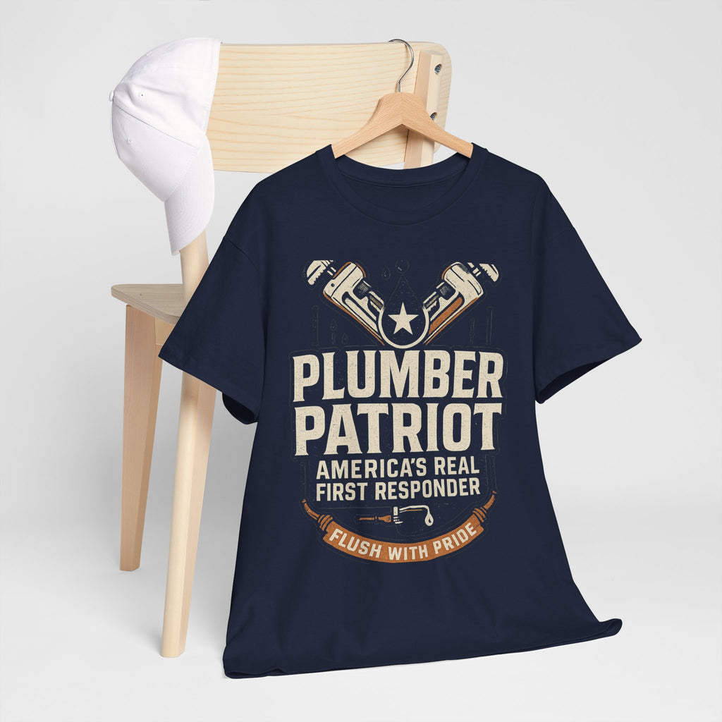 Plumber Patriot's Trade Tee