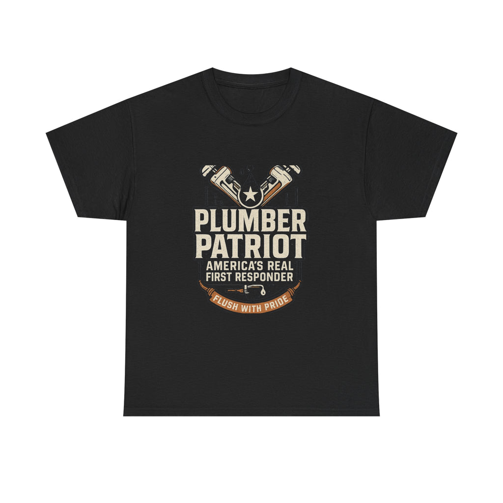 Plumber Patriot's Trade Tee
