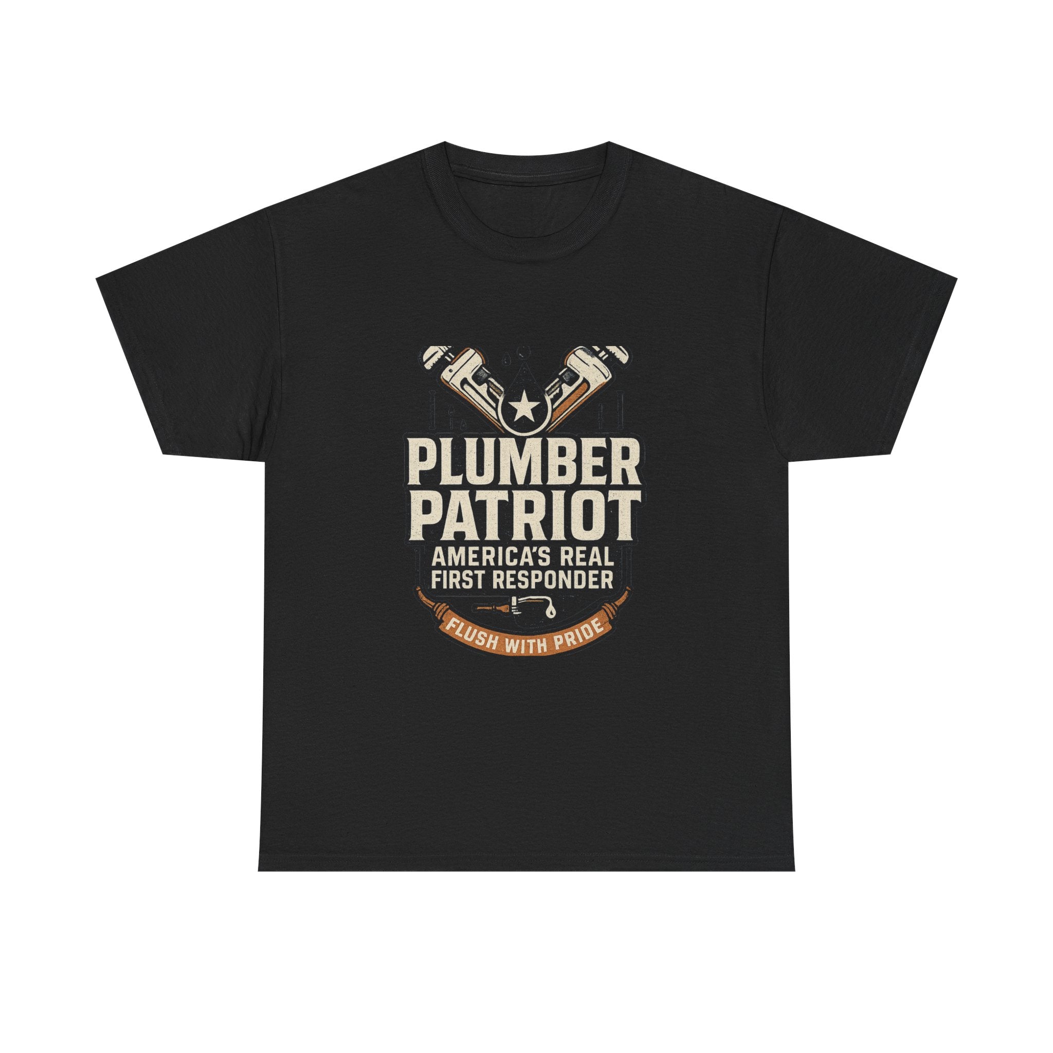 Plumber Patriot's Trade Tee