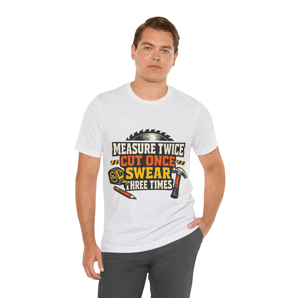 Measure Swear Repeat Construction Hoodie
