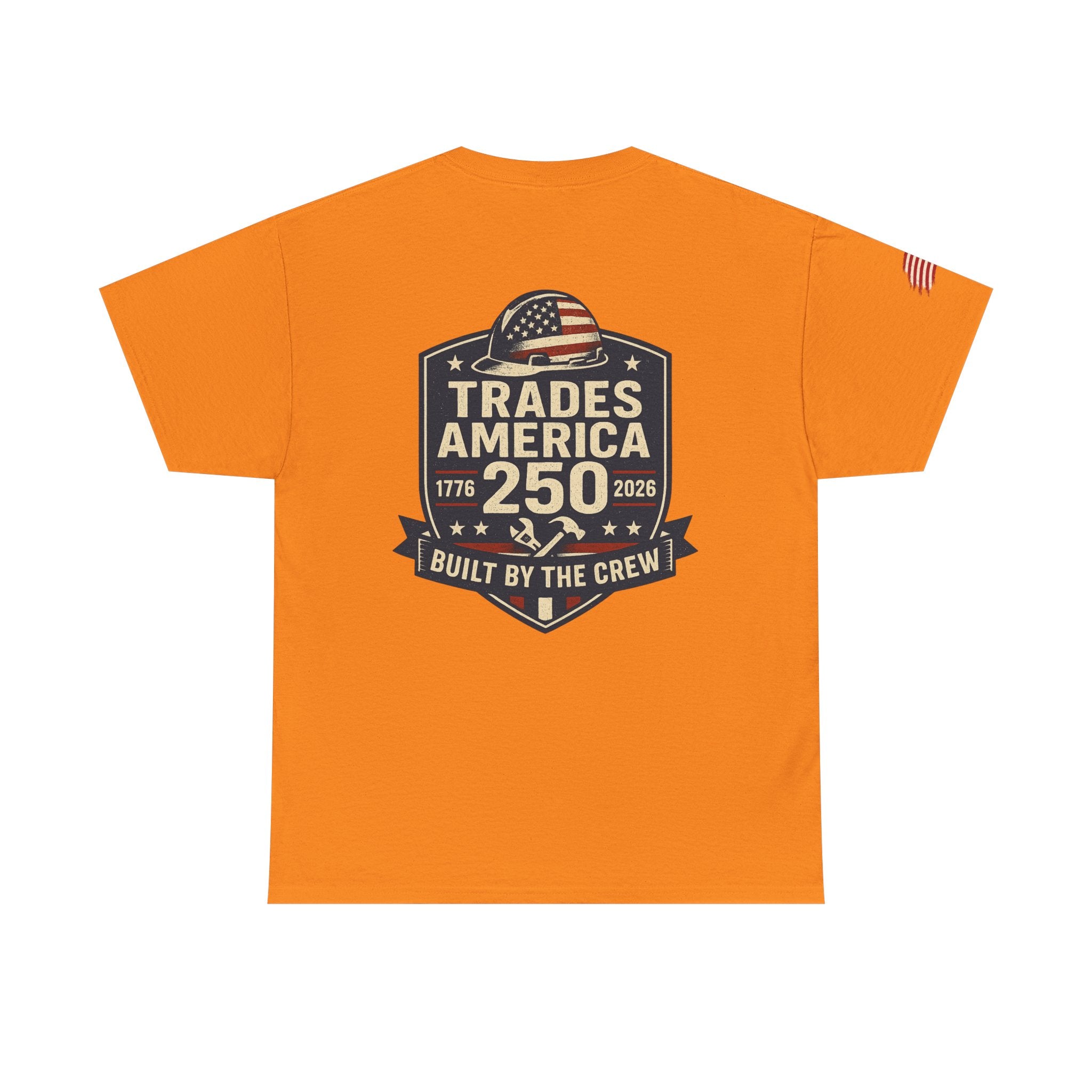 Trades America 250 - Built By The Crew Front/Back