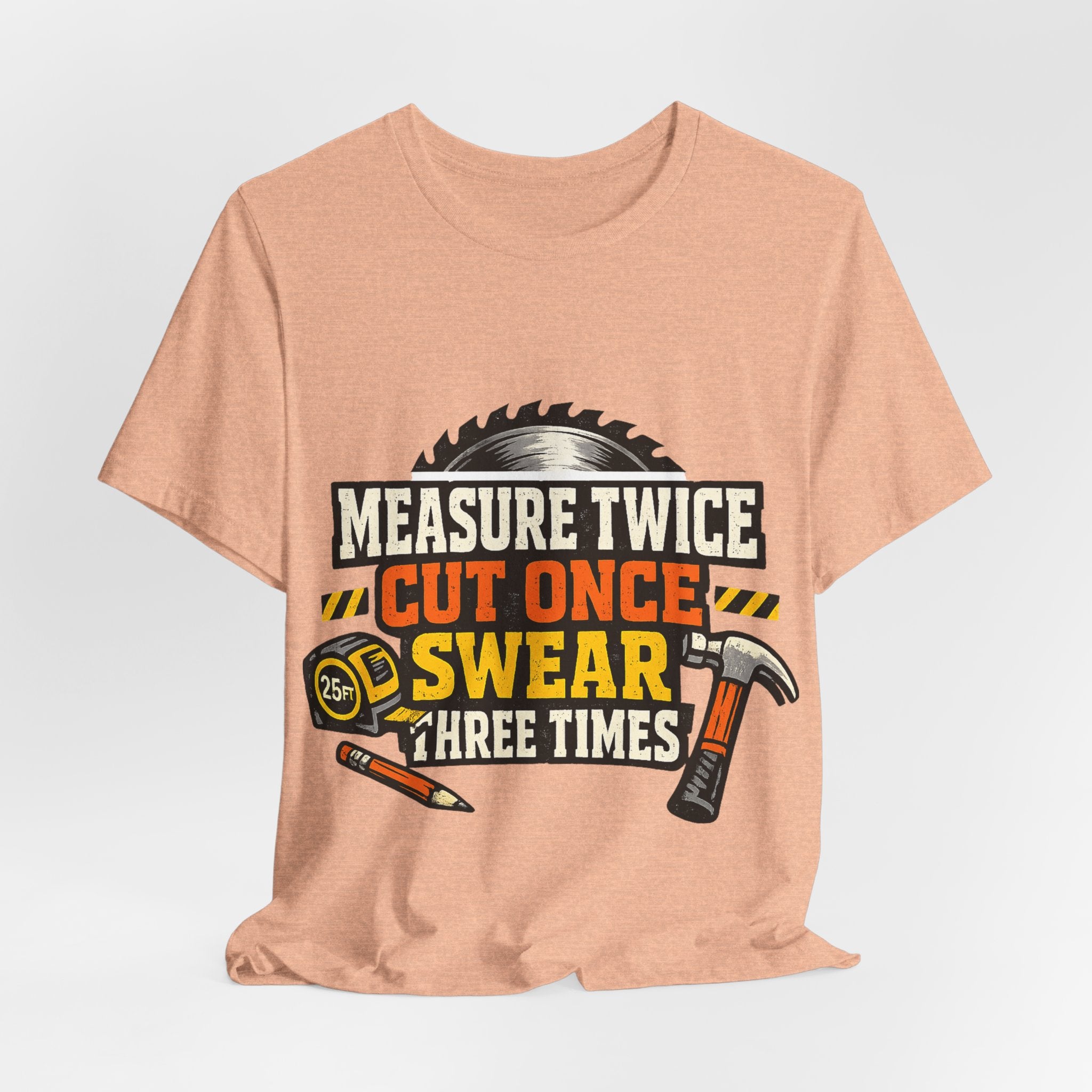 Measure Swear Repeat Construction Hoodie
