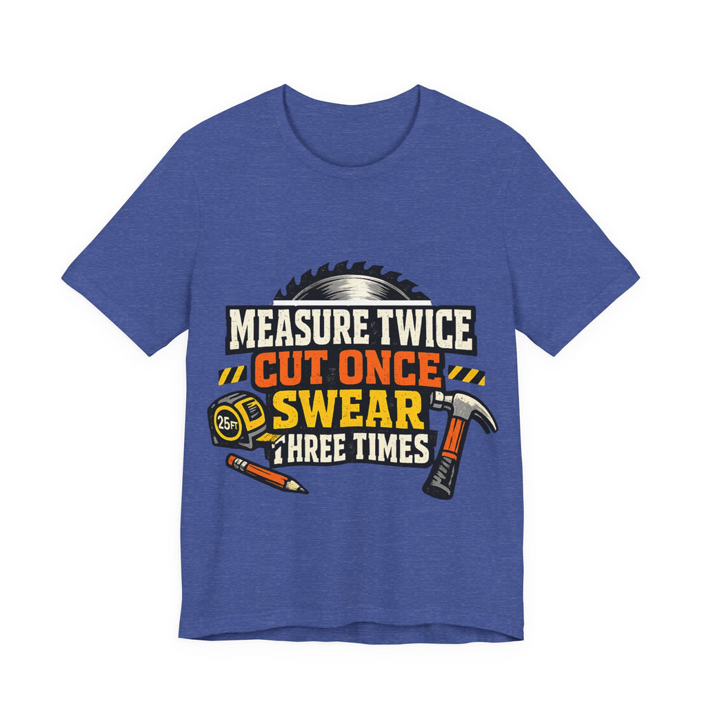 Measure Swear Repeat Construction Hoodie