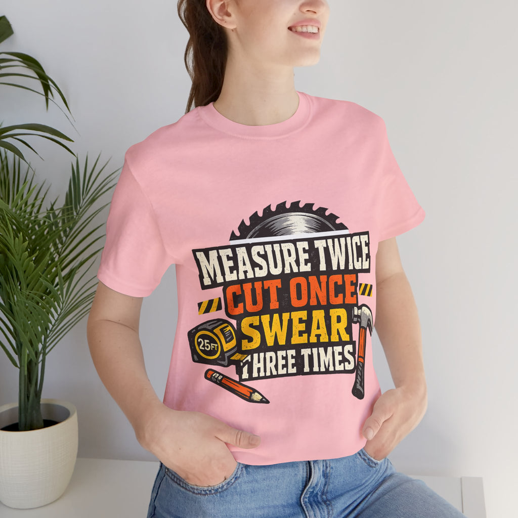 Measure Swear Repeat Construction Hoodie