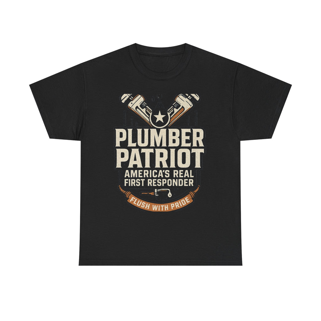 Plumber Patriot's Trade Tee