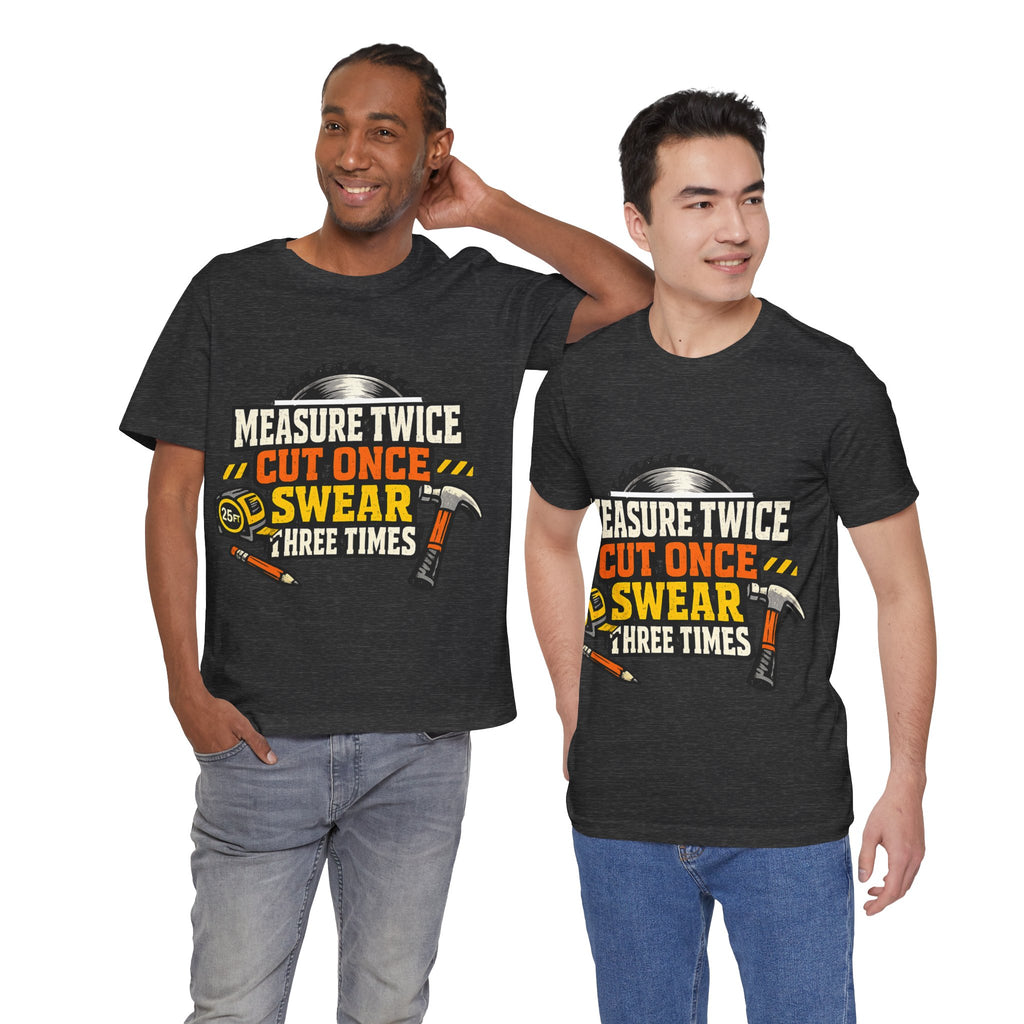 Measure Swear Repeat Construction Hoodie