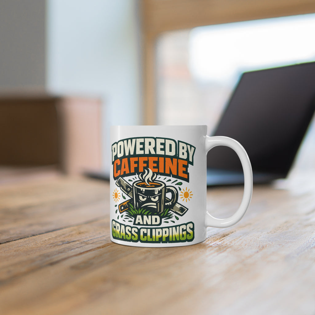 Powered by Caffeine and Grass Clippings Shirt