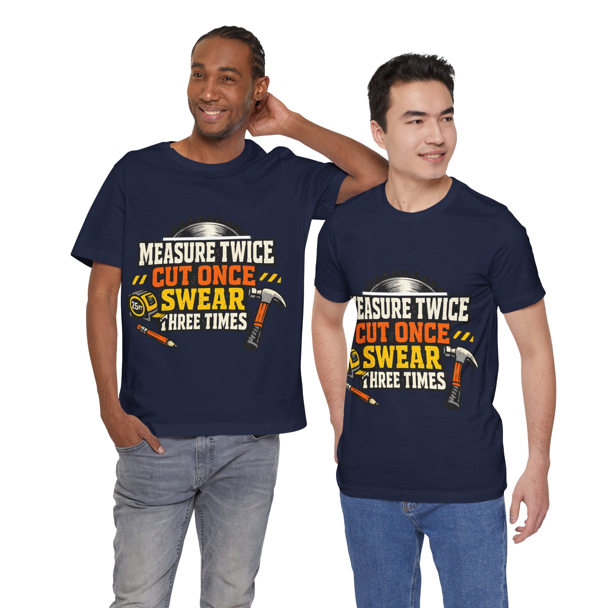 Measure Swear Repeat Construction Hoodie