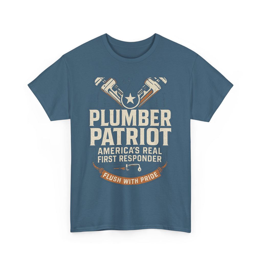Plumber Patriot's Trade Tee