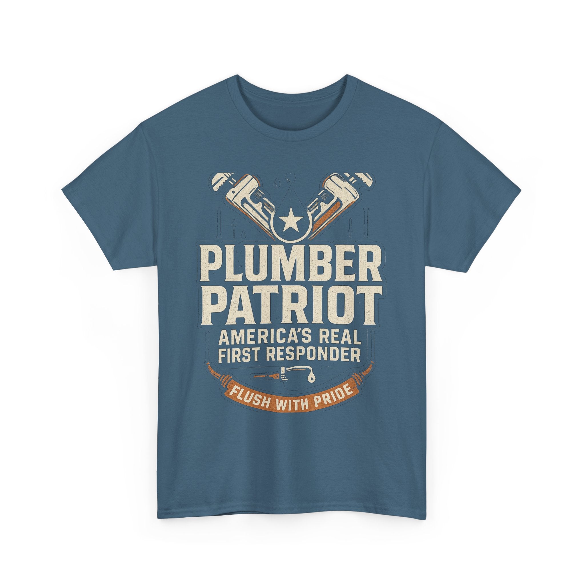 Plumber Patriot's Trade Tee