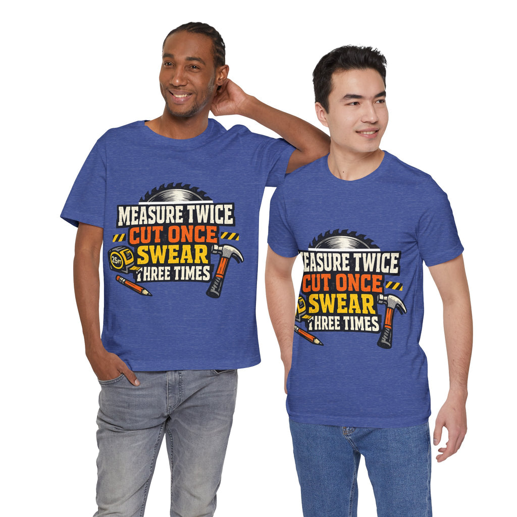 Measure Swear Repeat Construction Hoodie