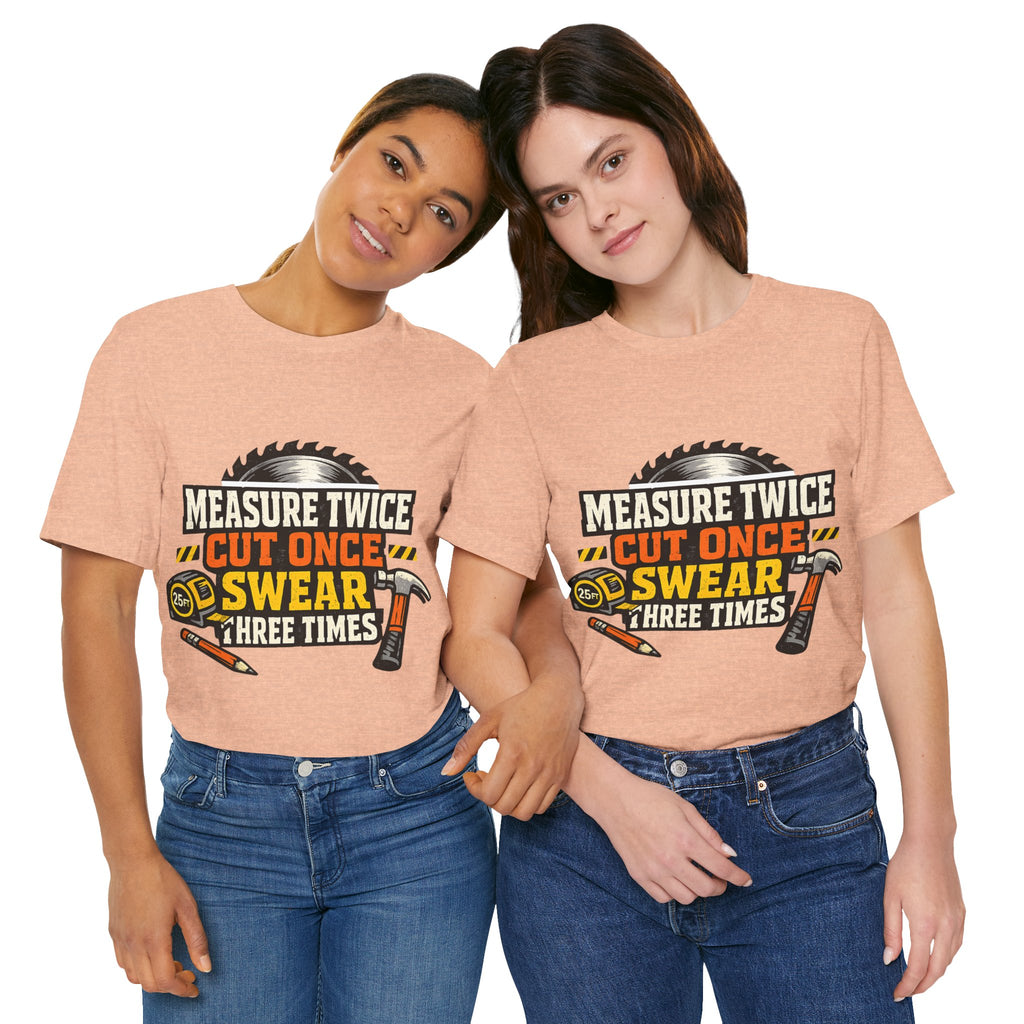 Measure Swear Repeat Construction Hoodie