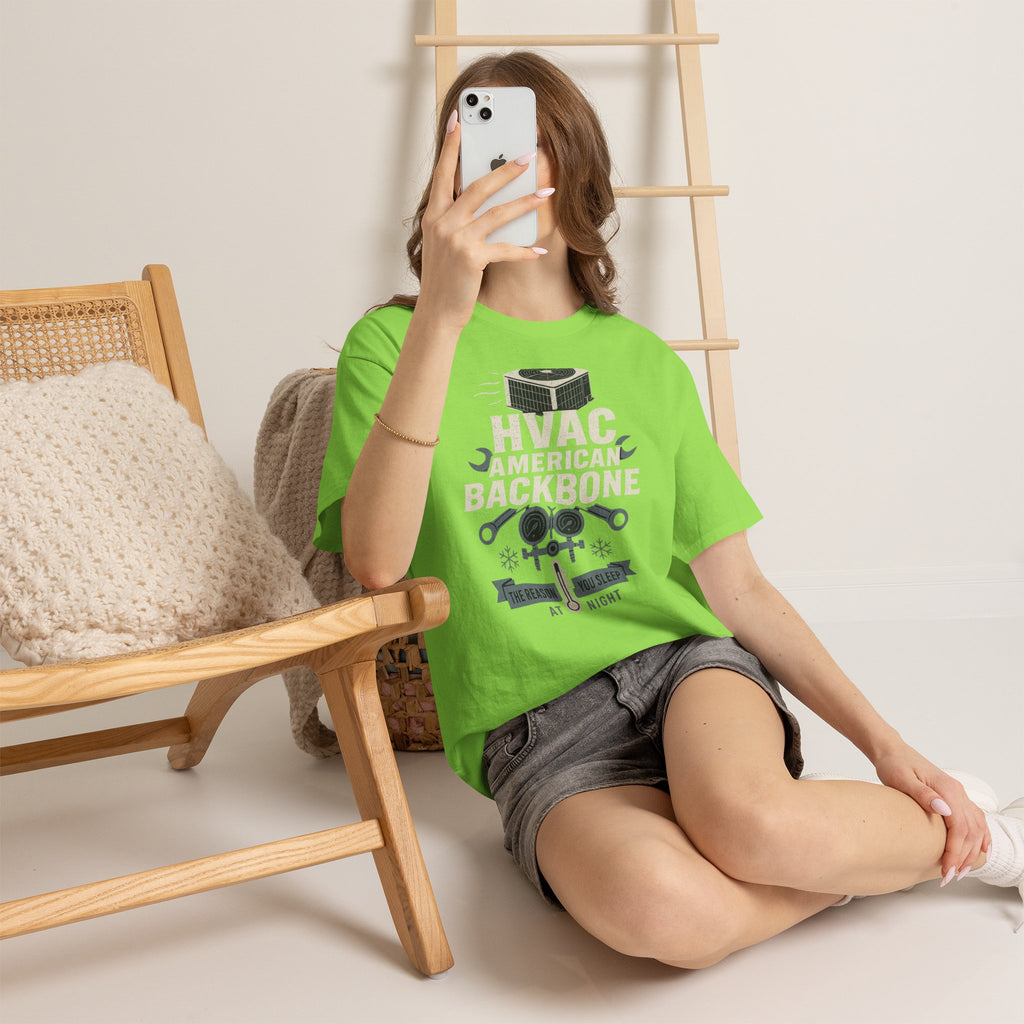 HVAC American Backbone Tee