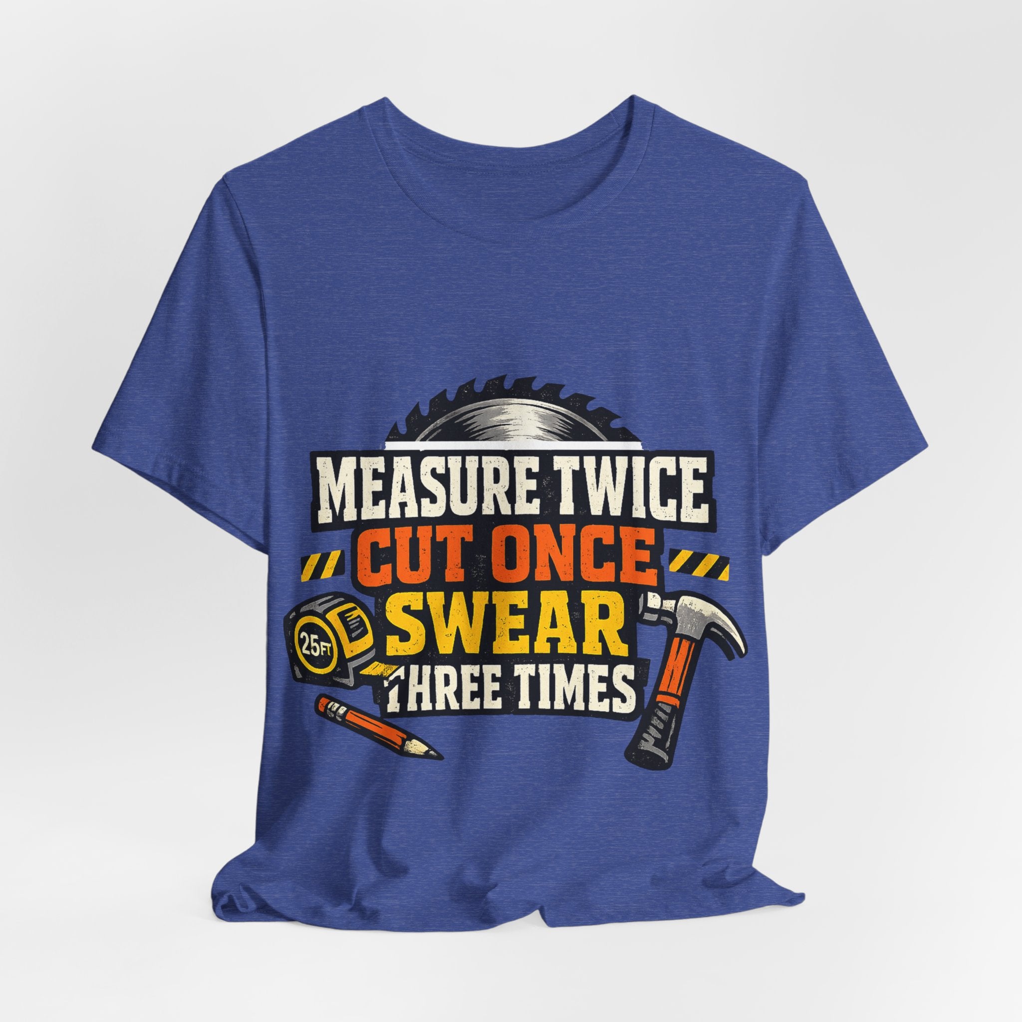 Measure Swear Repeat Construction Hoodie