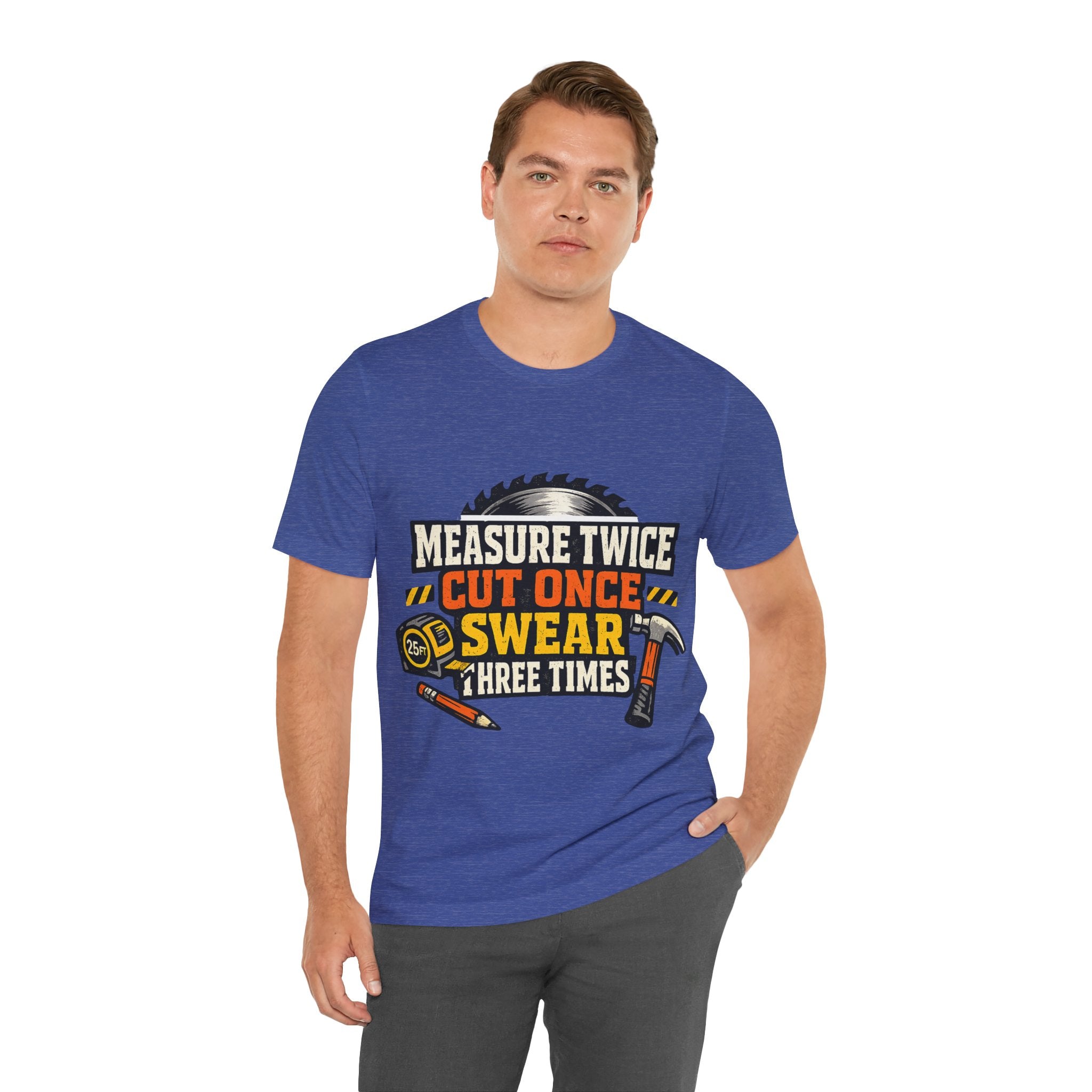 Measure Swear Repeat Construction Hoodie