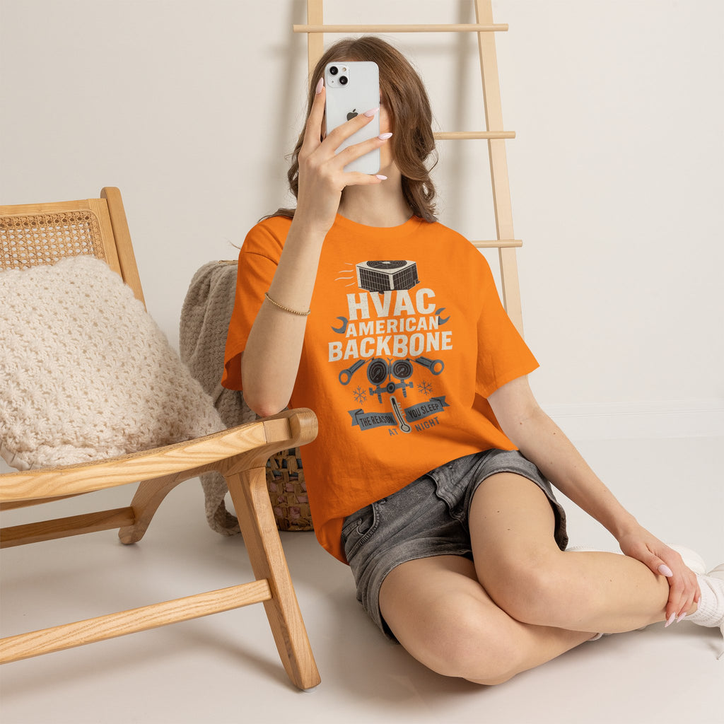 HVAC American Backbone Tee