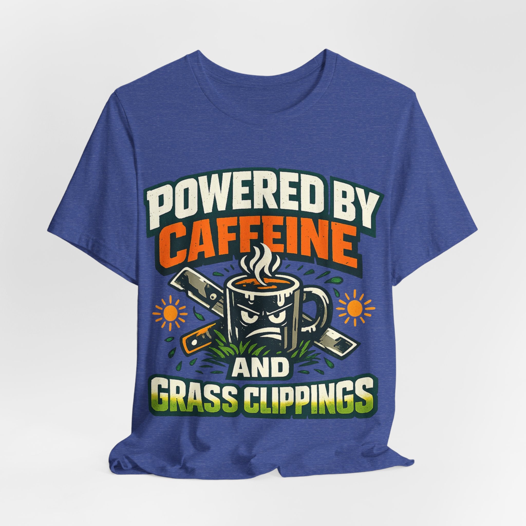 Powered by Caffeine and Grass Clippings Shirt