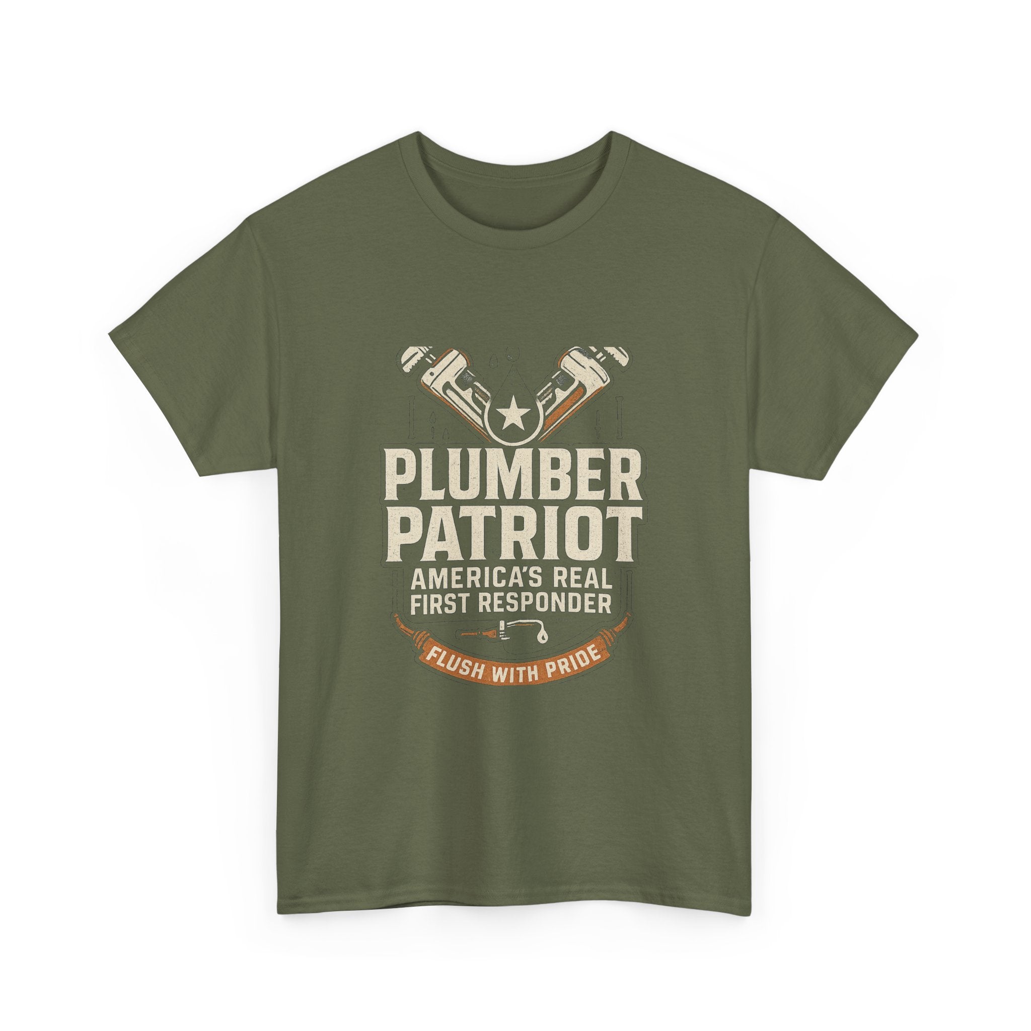 Plumber Patriot's Trade Tee