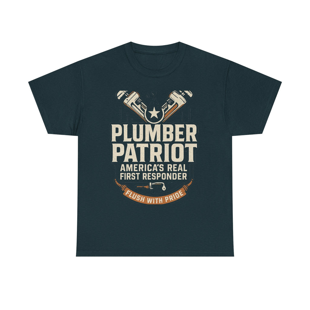 Plumber Patriot's Trade Tee