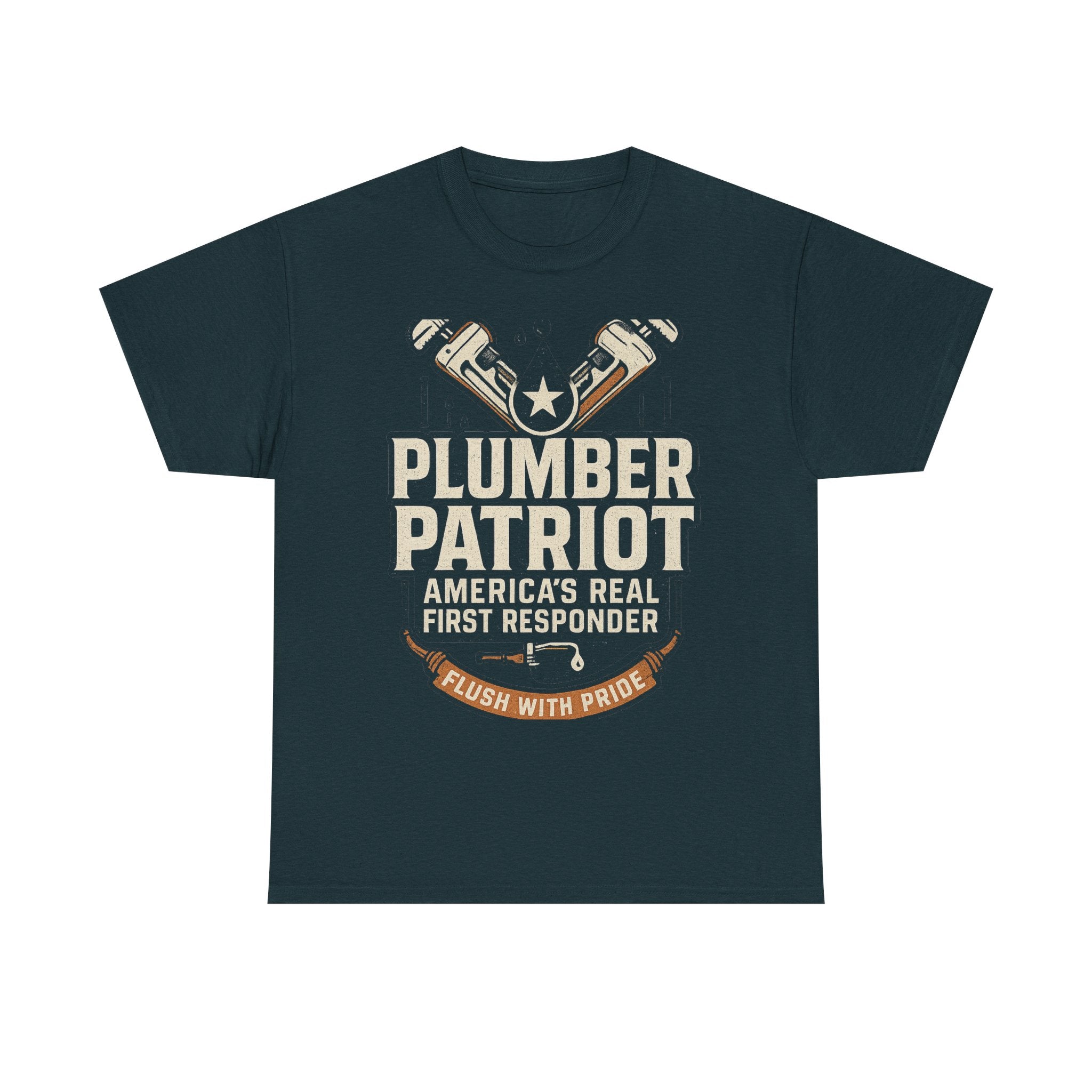 Plumber Patriot's Trade Tee