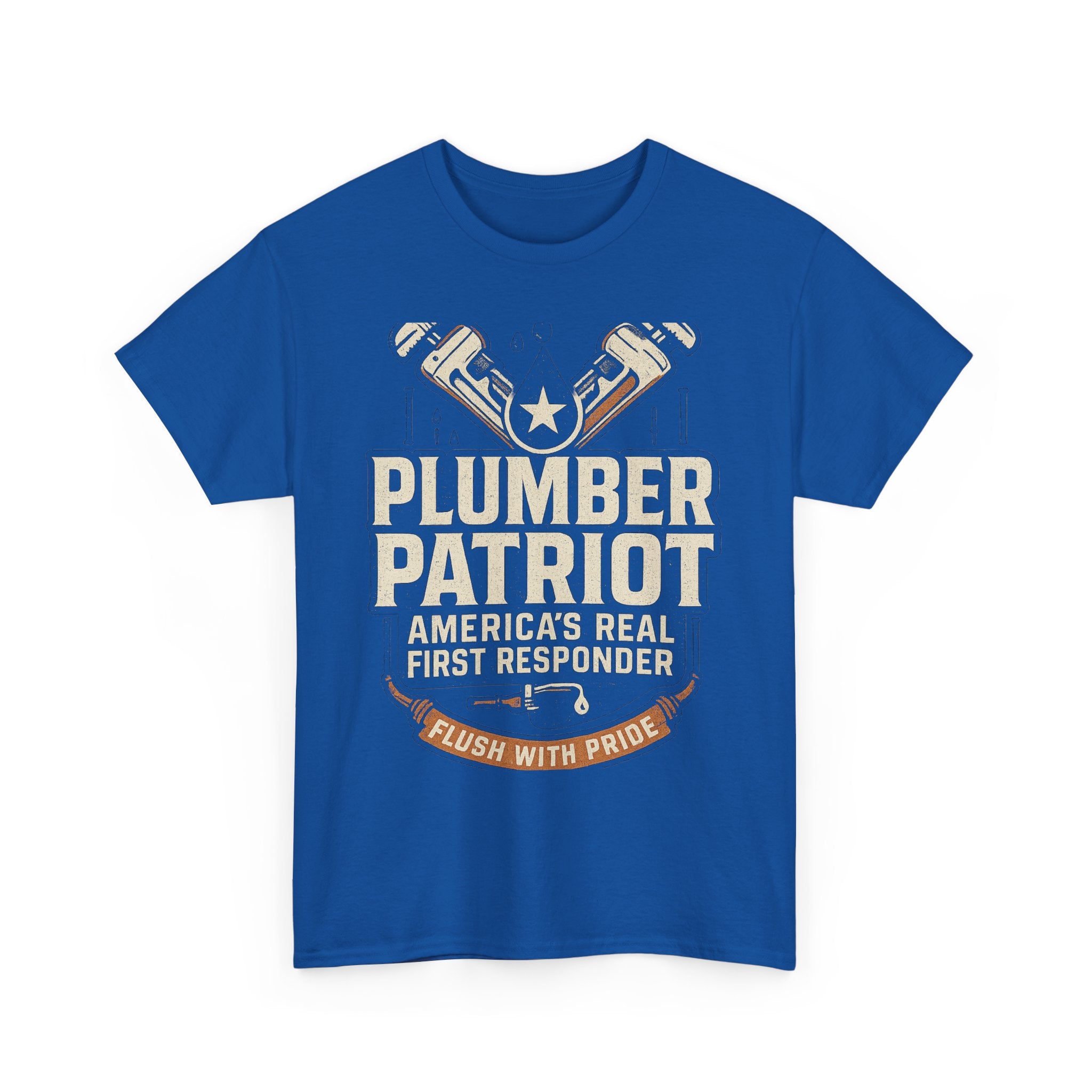 Plumber Patriot's Trade Tee