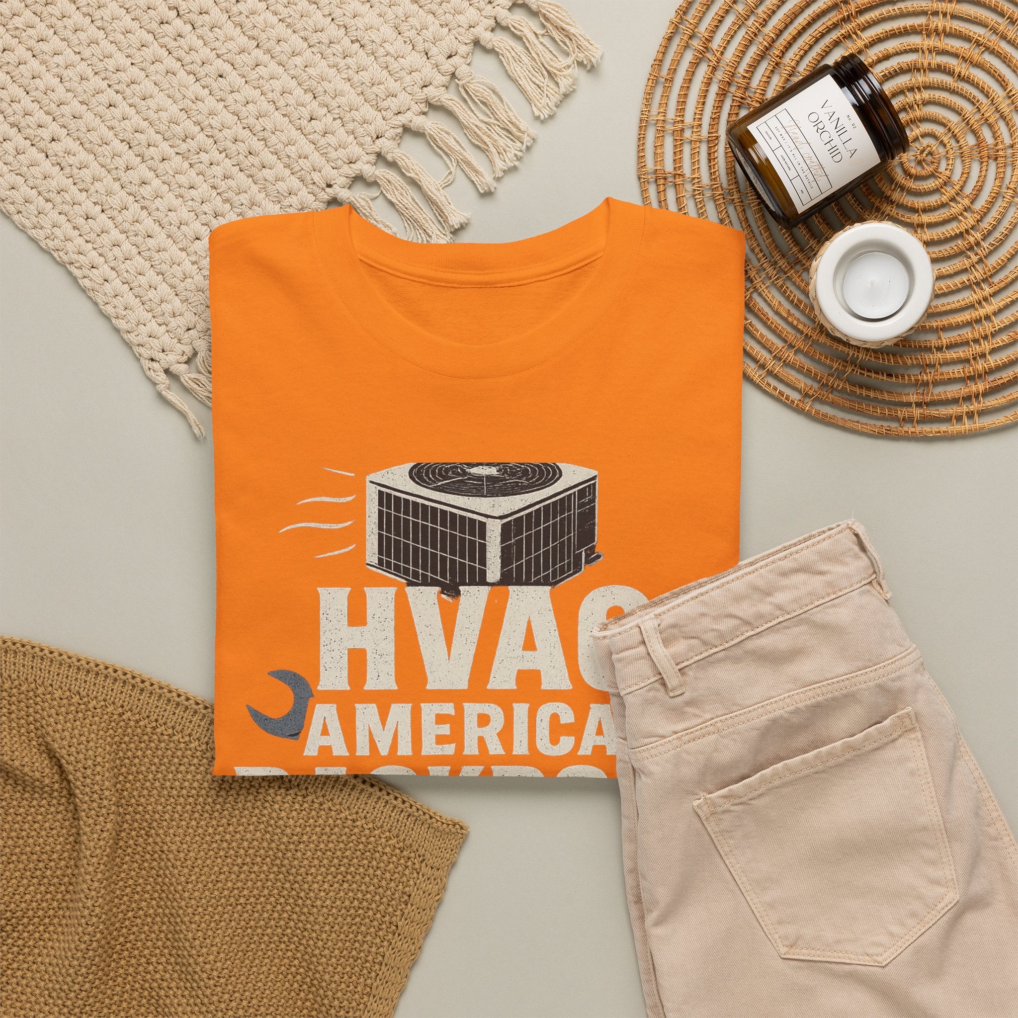 HVAC American Backbone Tee
