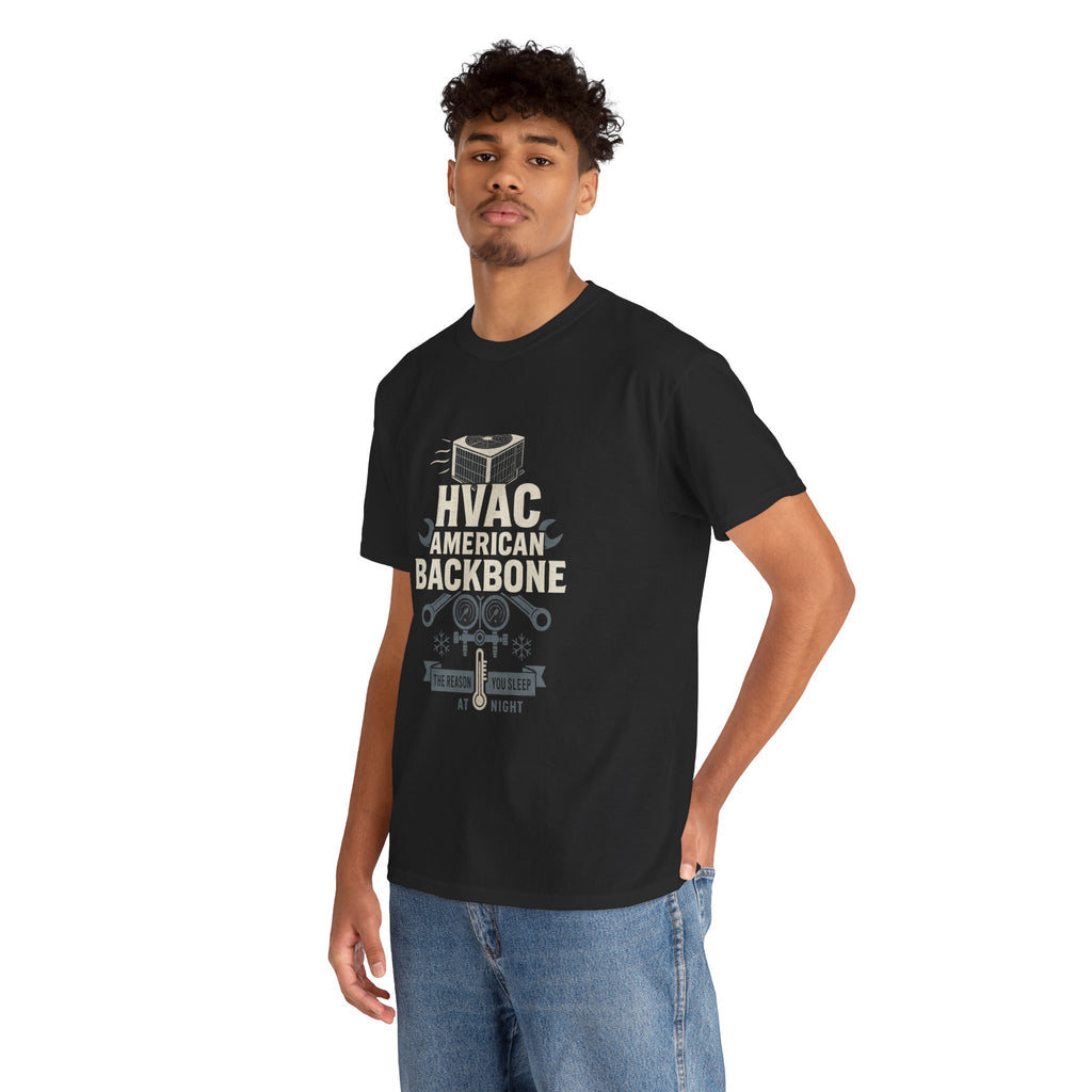 HVAC American Backbone Tee