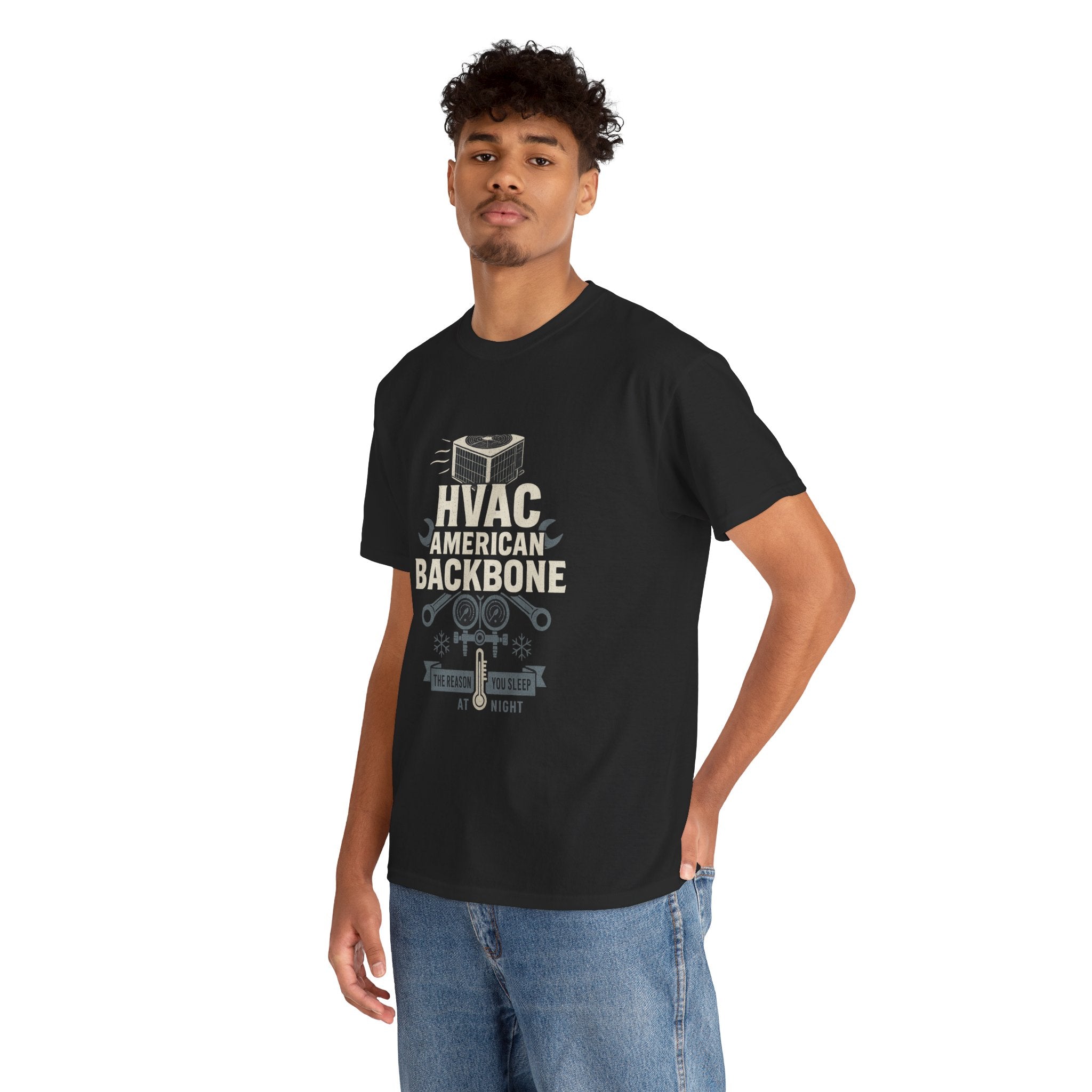 HVAC American Backbone Tee