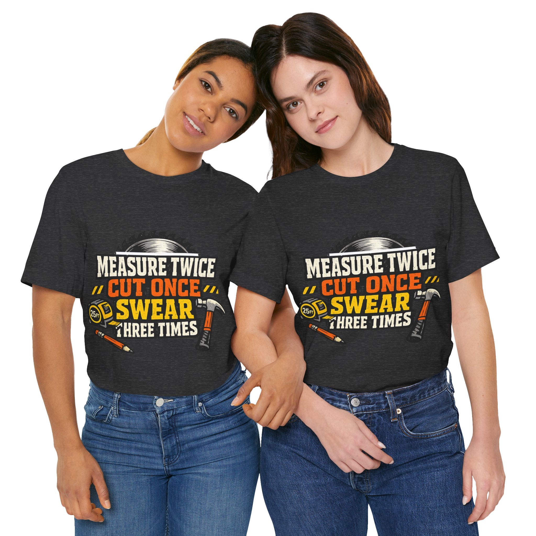 Measure Swear Repeat Construction Hoodie