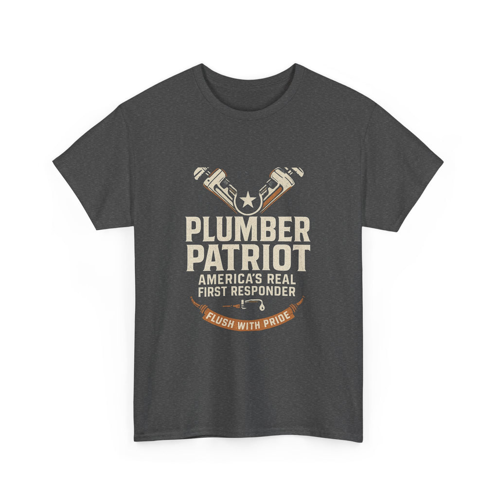 Plumber Patriot's Trade Tee