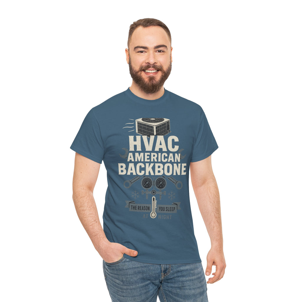 HVAC American Backbone Tee